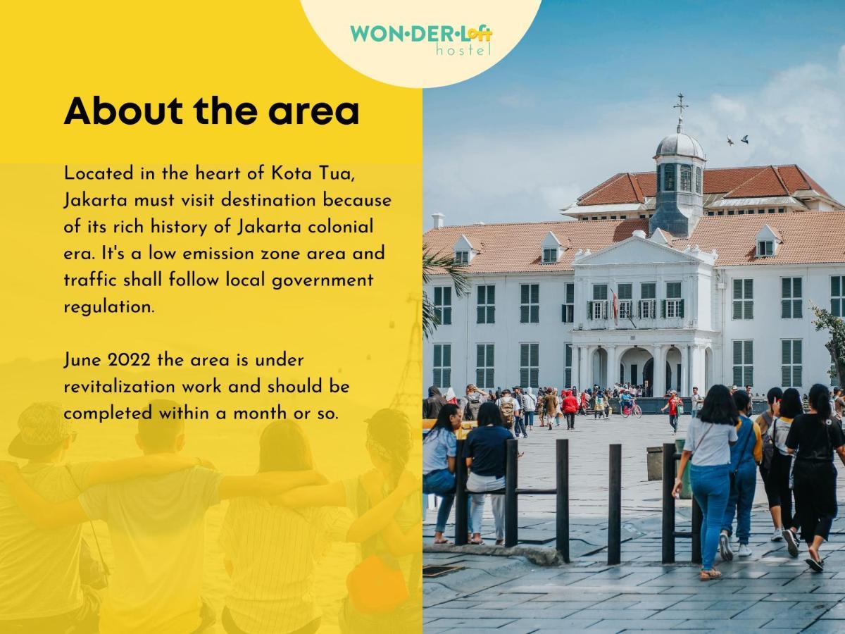 Wonderloft Hostel Kota Tua Jakarta Luaran gambar
