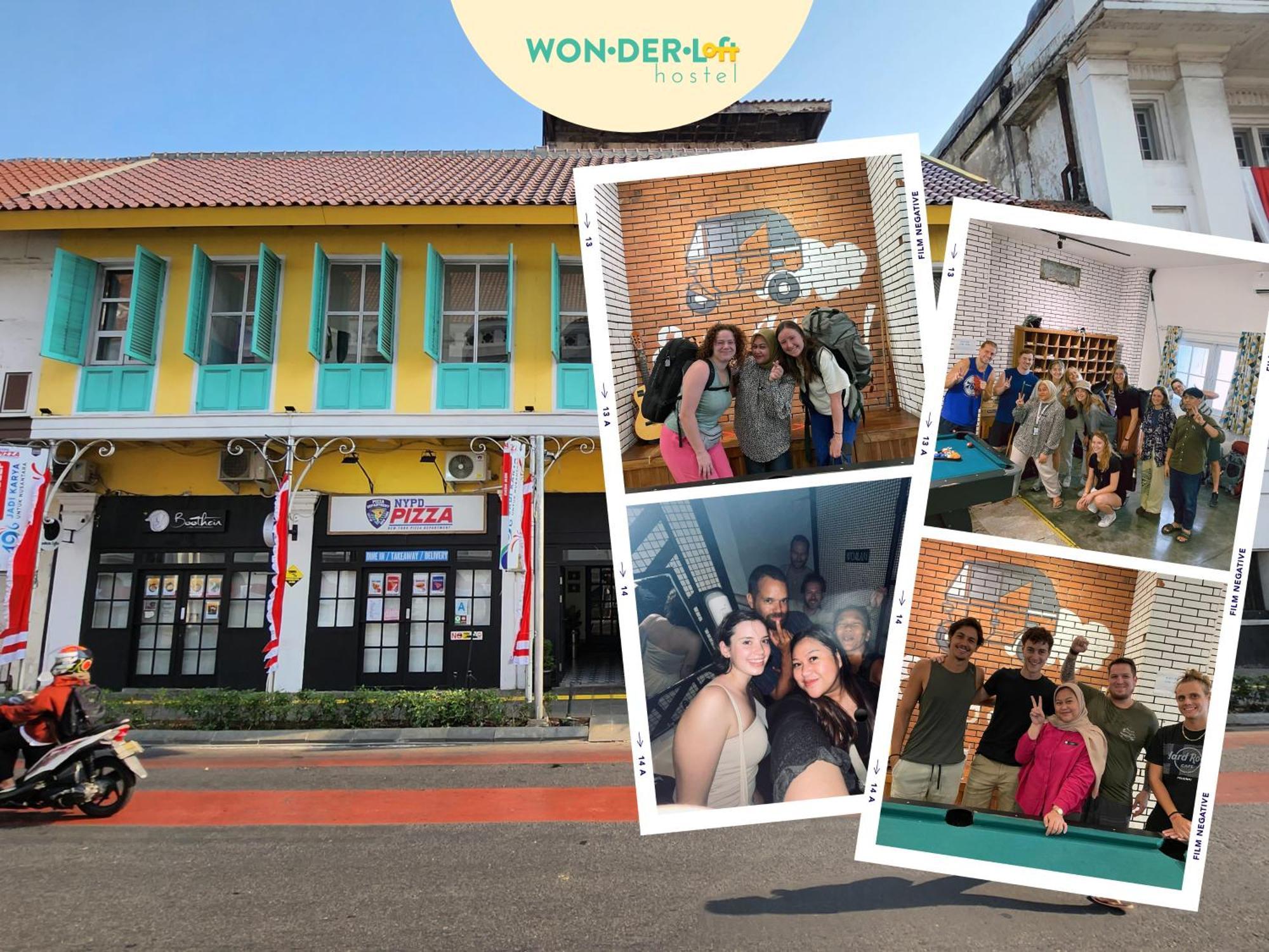 Wonderloft Hostel Kota Tua Jakarta Luaran gambar